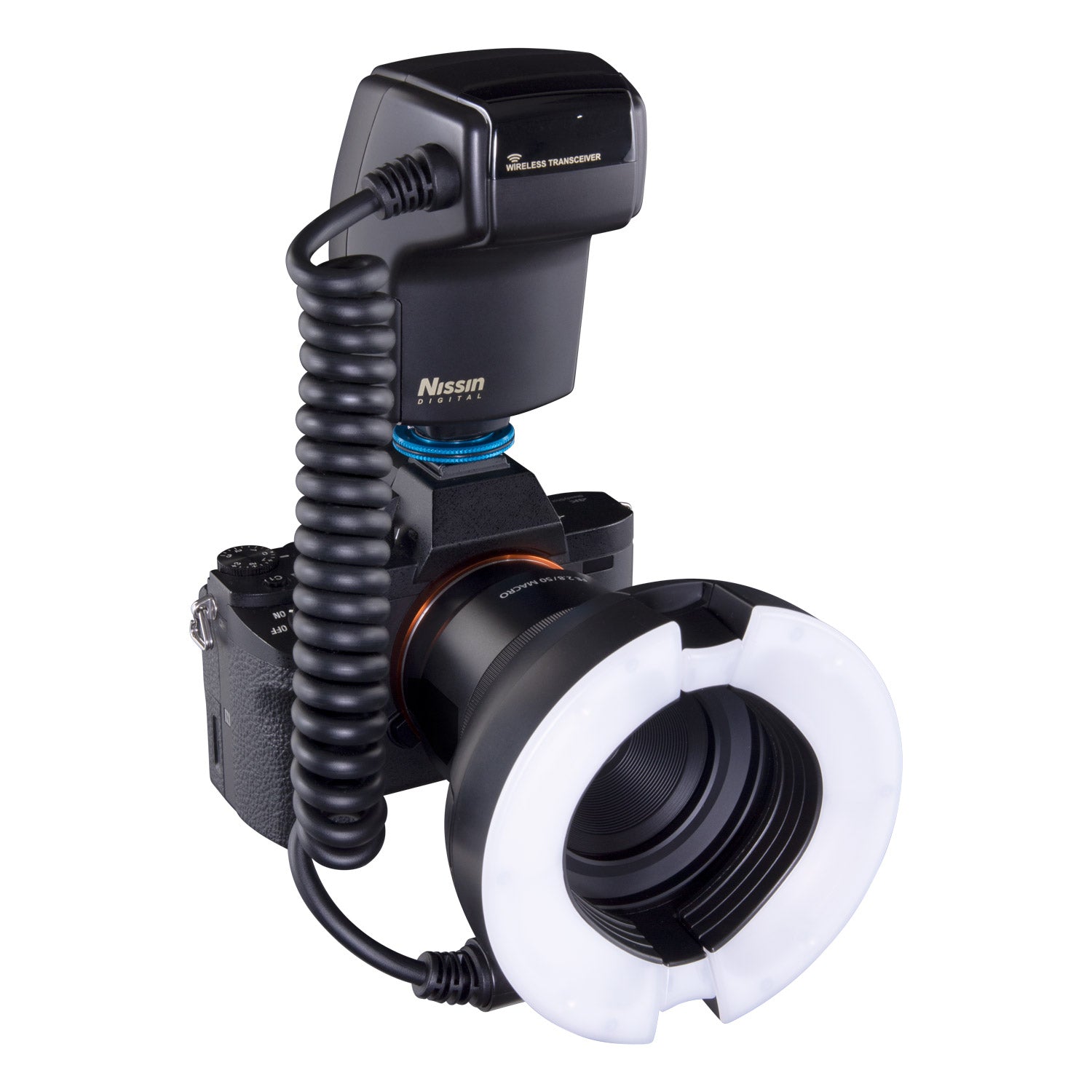 Nissin MF18 Macro Ring Flash, Professional Easy-to-Use Ring Light